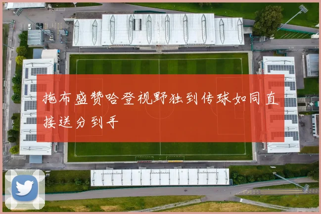 拖布盛赞哈登视野独到传球如同直接送分到手