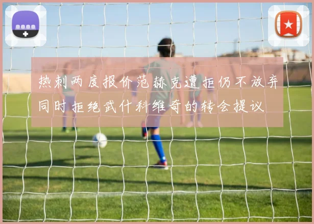 热刺两度报价范赫克遭拒仍不放弃同时拒绝武什科维奇的转会提议